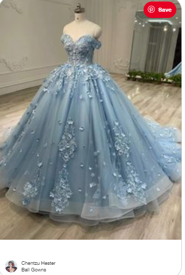 azul vestidos de xv 2023 Quinceañera dresses on mannequins