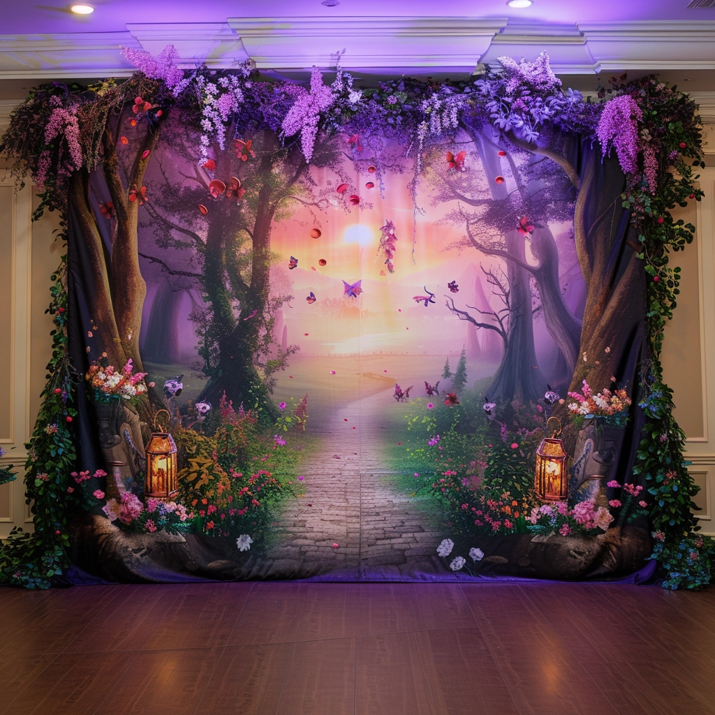 theatrical scenery Floral design