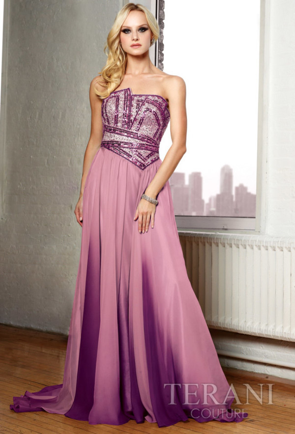 Quinceanera: A woman in a purple dress standing in front of a window