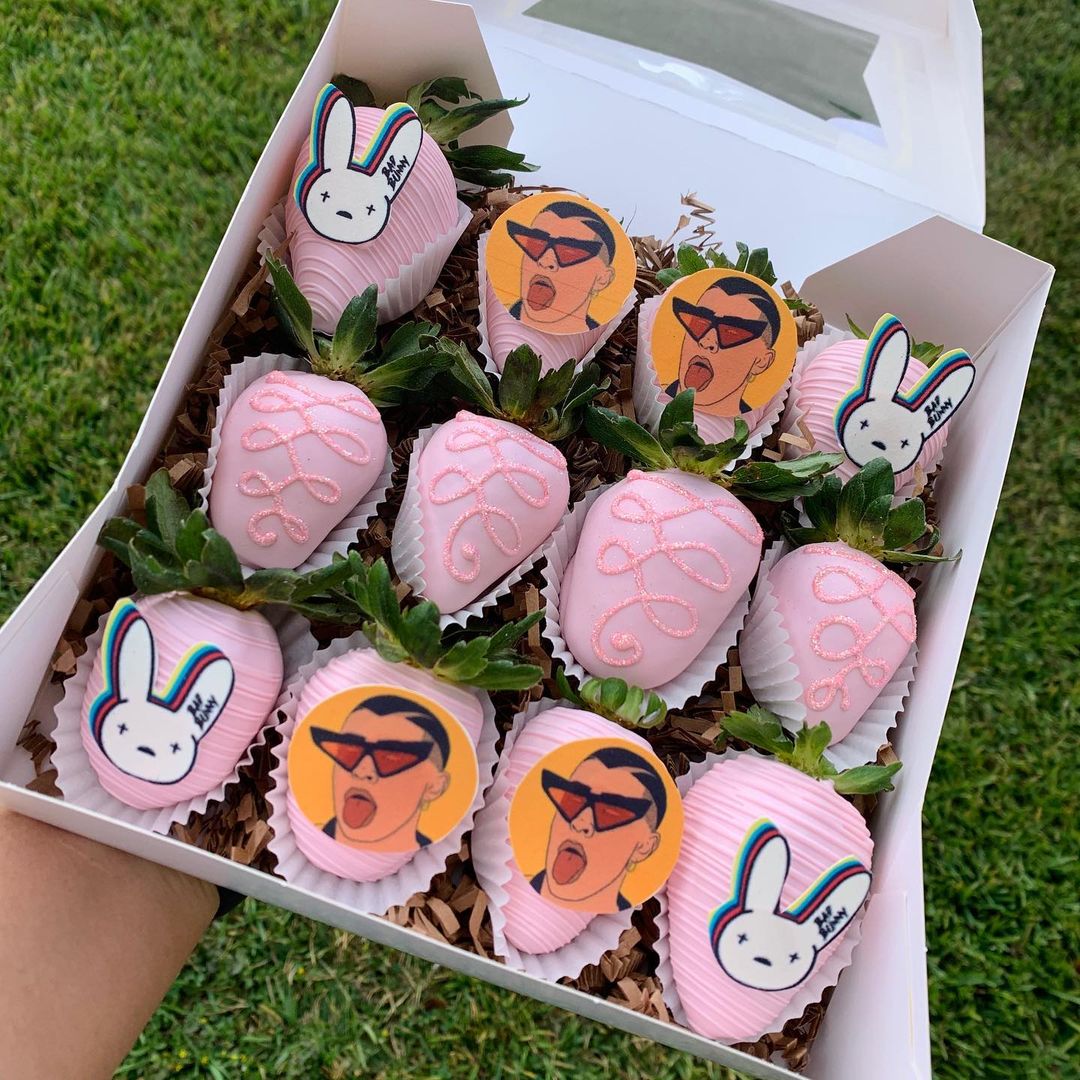 Bad bunny cupcakes