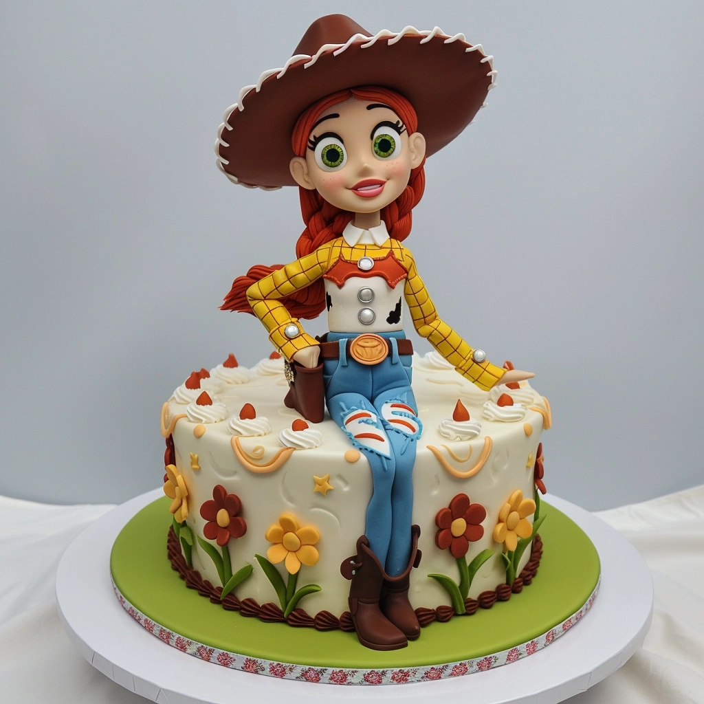 jessie toy story disney quinceanera cake