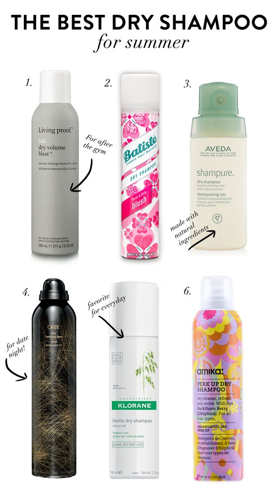 A Quinceanera-themed image showcasing dry shampoo and lotion, the best products for summer.