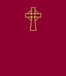 A Quinceanera themed image featuring a red book with a gold cross on it