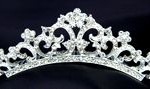 Mickey Mouse silhouette tiara displayed on a black background
