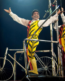 Mostafa - high wire circus act performer