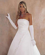 Traditional debutante gowns