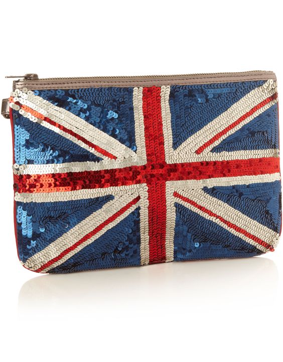 New Zealand Flag with a purse featuring the British flag, representing Quinceanera