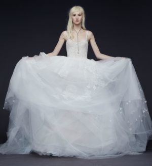 Vera Wang Tull White Gown