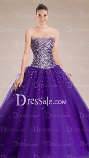 Purple XV dress