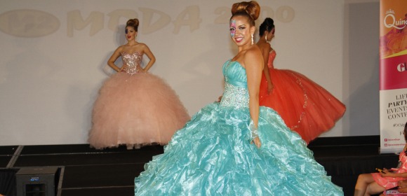 Vestido de Quinceañera color Turquoise