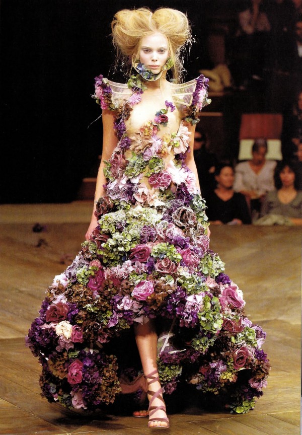 XV dress Lady Gaga style inspired by Alexander McQueen