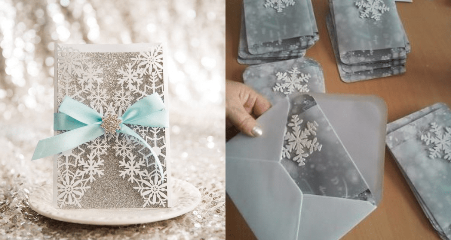 10 Awesome Winter Wonderland Invitations! - Quinceanera