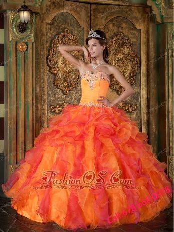 Orange Quince Dress