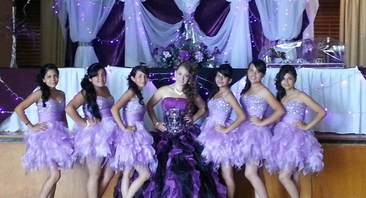 Quinceanera and the gals