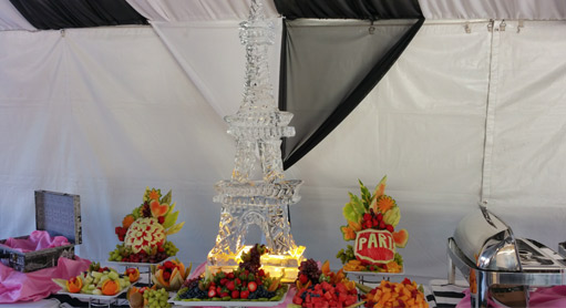 buffet-table-ice-sculptures
