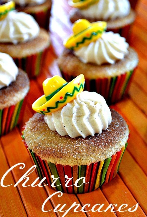 Churro_cupcake