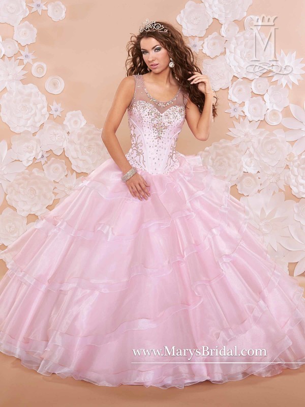 Pink quinceanera dress