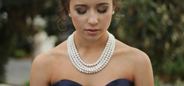 layered pearl necklaces