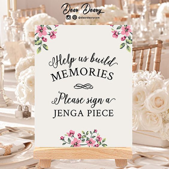 libro de visitas de jenga