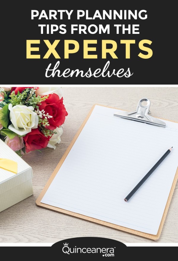 party planning tips from experts