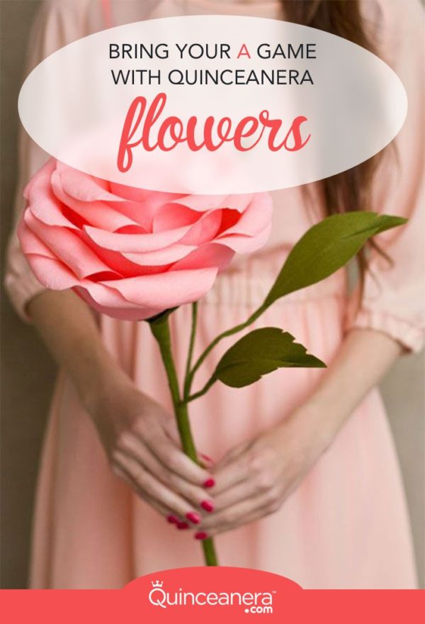Un juego de flores