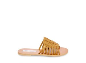 Quinceanera sandals, a pair of Quinceanera sandals with woven straps
