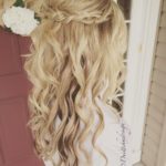 half-up quinceañera hairstyles