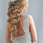 half-up quinceañera hairstyles