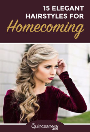 Homecoming Dance Hairstyles Inspiration Perfect For The Queen | Medium hair  styles, Dance hairstyles, Straight homecoming hairstyles