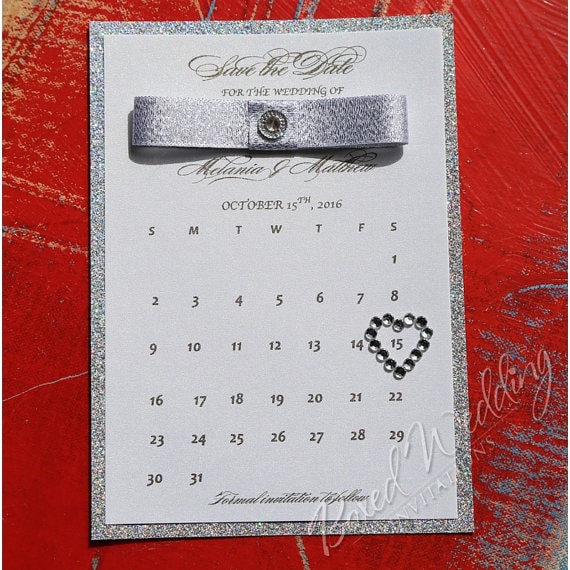 A picture of a paper Quinceañera calendar with a heart on it