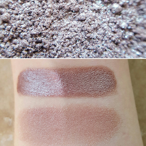 A close up of two different shades of eyeshadow, perfect for a Quinceanera look