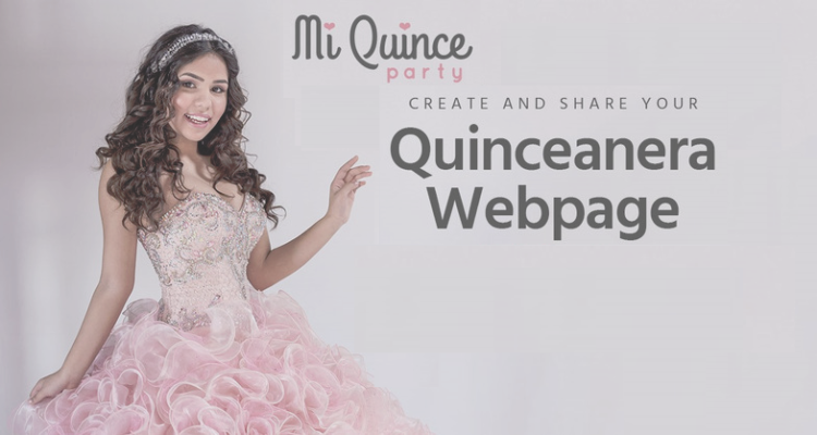 quinceanera website promo