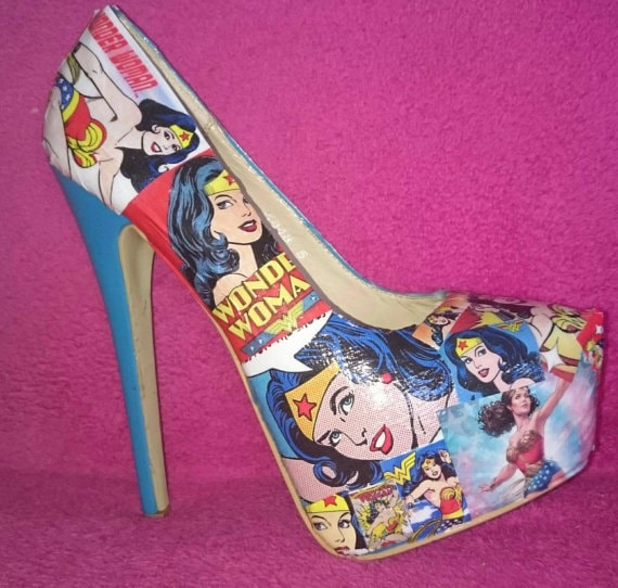 wonder woman heels