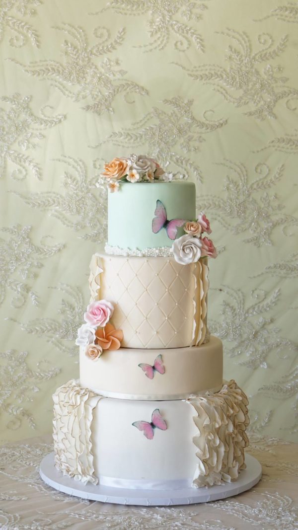 Butterfly QUince Cake