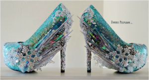 catalan museum of archaeology High-heeled shoe