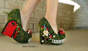 high heeled footwear High-heeled shoe