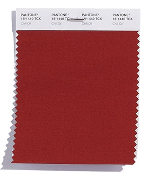 A Quinceanera themed 17 2411 tcx Pantone Smart Color Swatch Card with various swatches of colors.