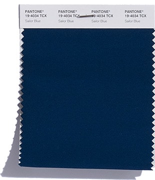 A Quinceanera image featuring a dark blue color, similar to Pantone