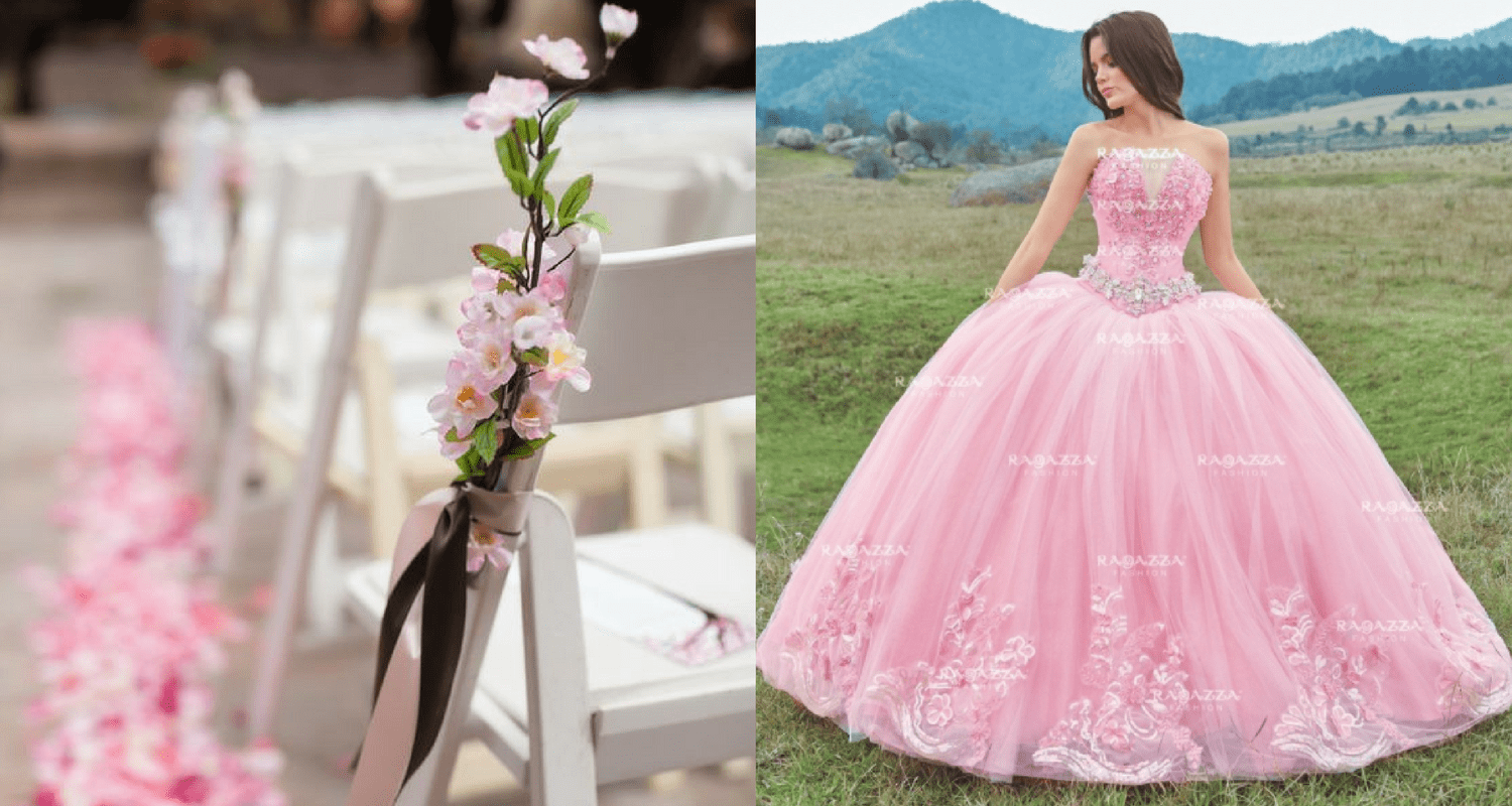 A Lovely Cherry Blossom Quinceanera Theme