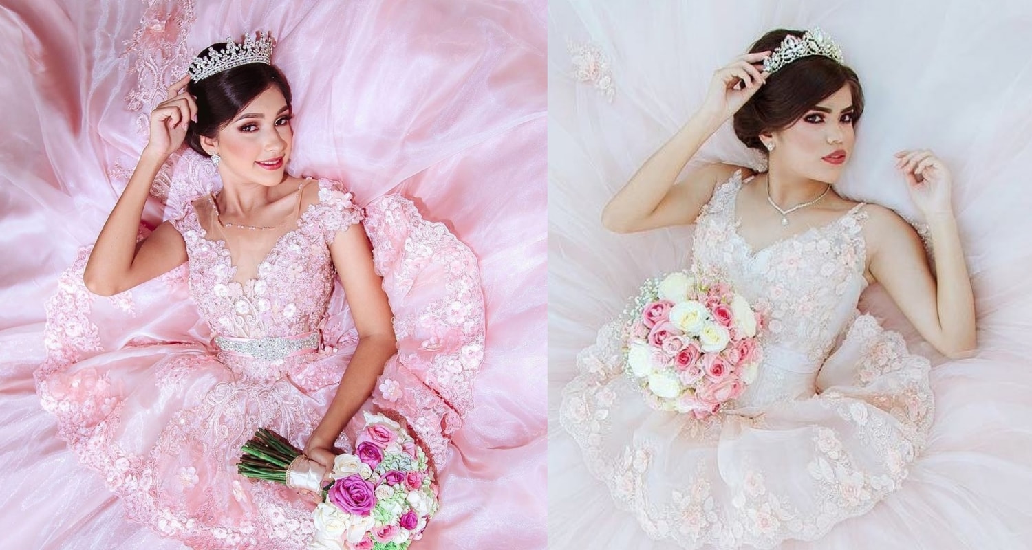 Невеста экстра любовь обзор. Платье розовое бэби го.