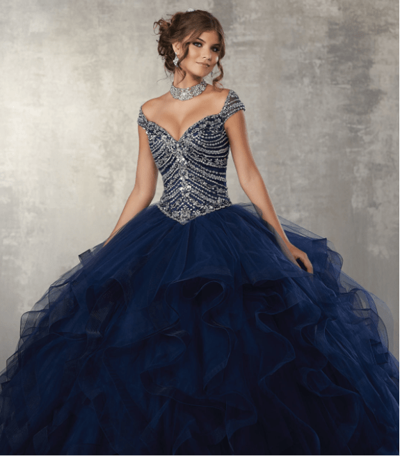 navy blue quinceanera dress Quinceañera dresses
