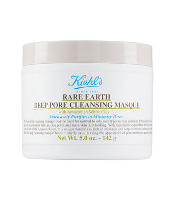 A jar of Kiehl's Rare Earth Deep Pore Cleansing Masque, a deep pore cleansing masque for Quinceanera