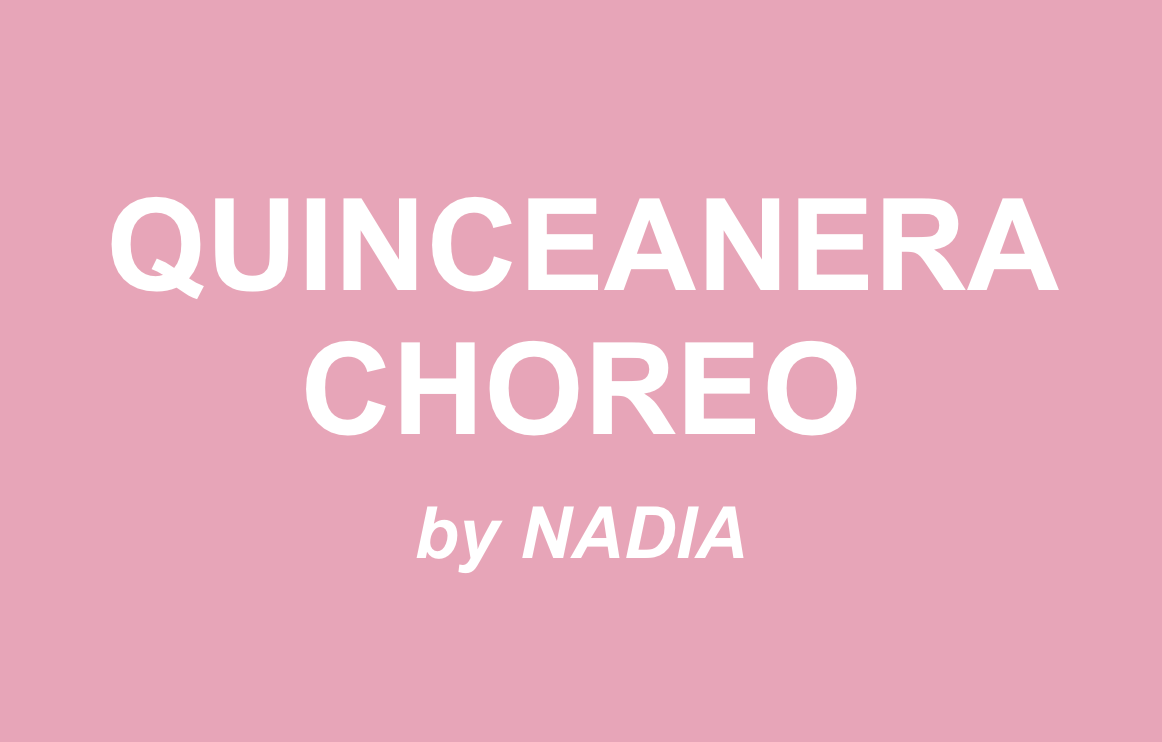 quinceanera choreo by nadia logo