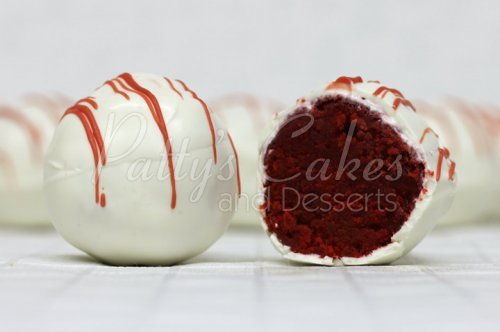 red velvet cake balls