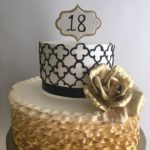 golden cake