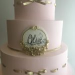 pastel tone cake